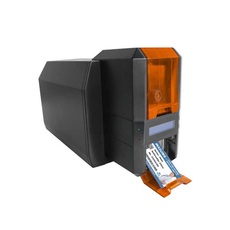 Masung MS-CH22, Einseitiger Ausweisdrucker zum Drucken von Mitarbeiter-, Personal-, Foto- und Mitgliedskarten