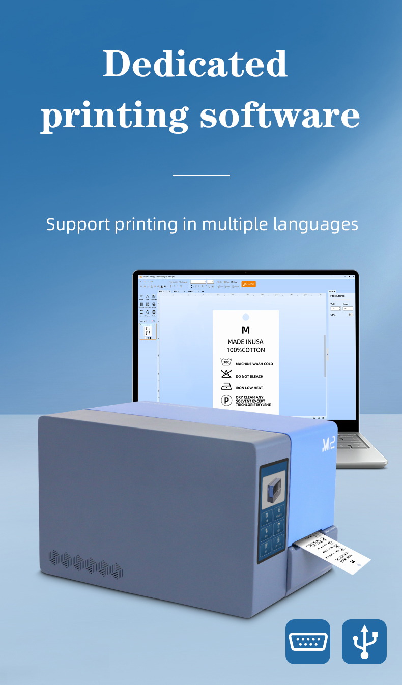 Etikettendrucker für Kleidung