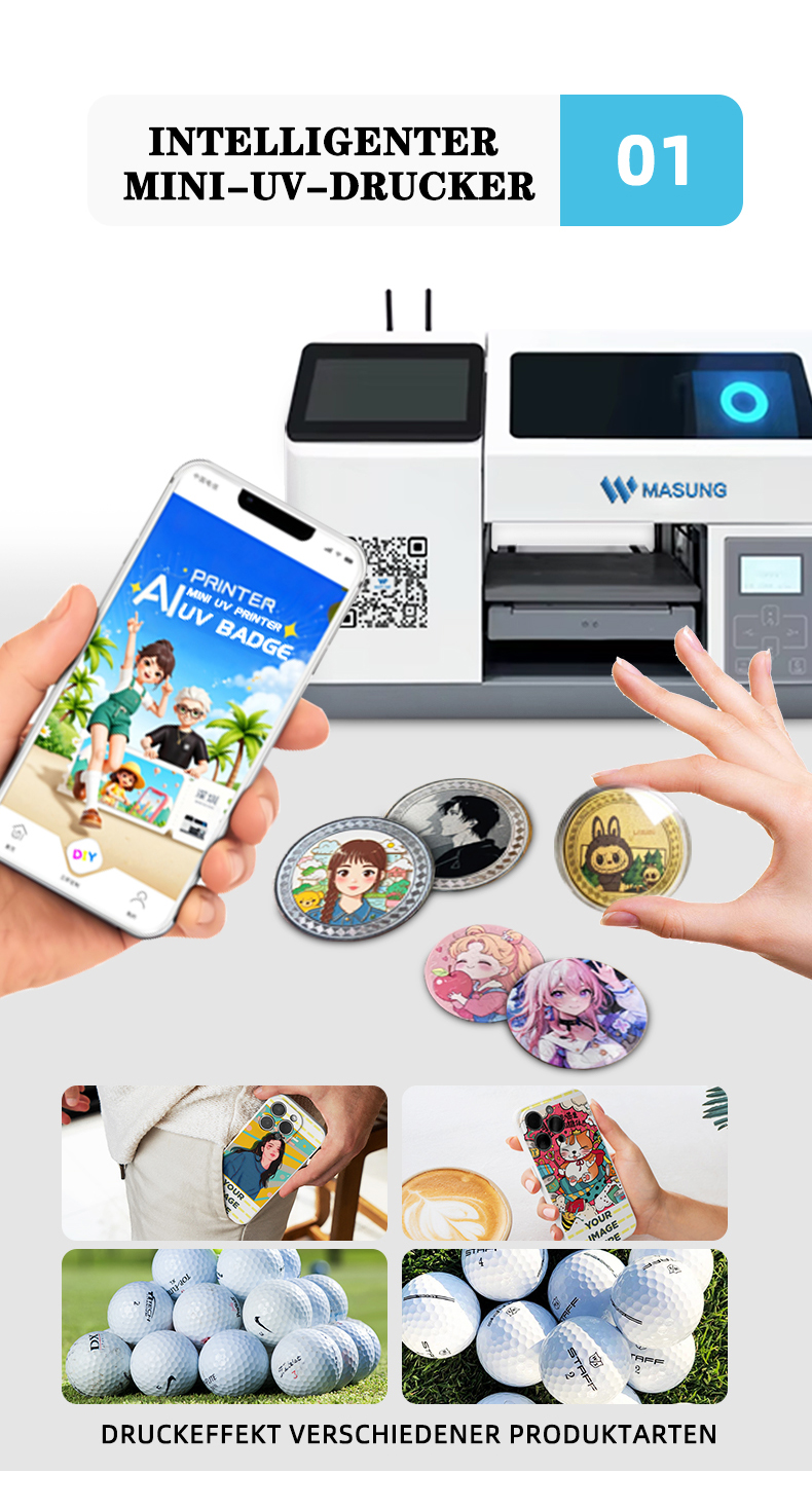 Kleiner UV-Drucker