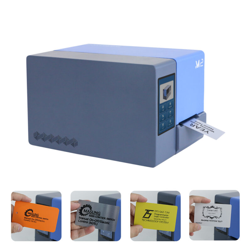 Masung ZK650, Einfarbiger Kartendrucker mit USB-Schnittstelle zum Bedrucken von Papier-, Kunststoff- und Metallkarten